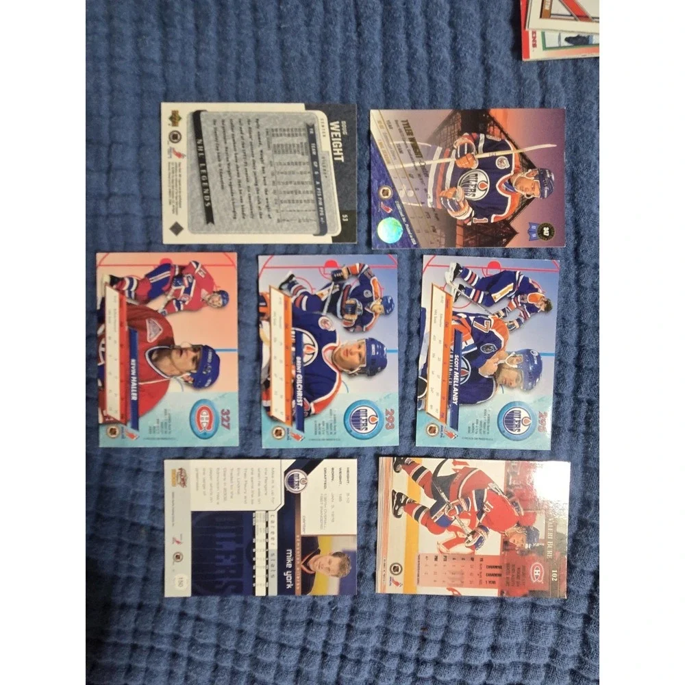 NHL Hockey Card Lot Oilers/Canadiens Upper Deck Score Inserts 15 Cards